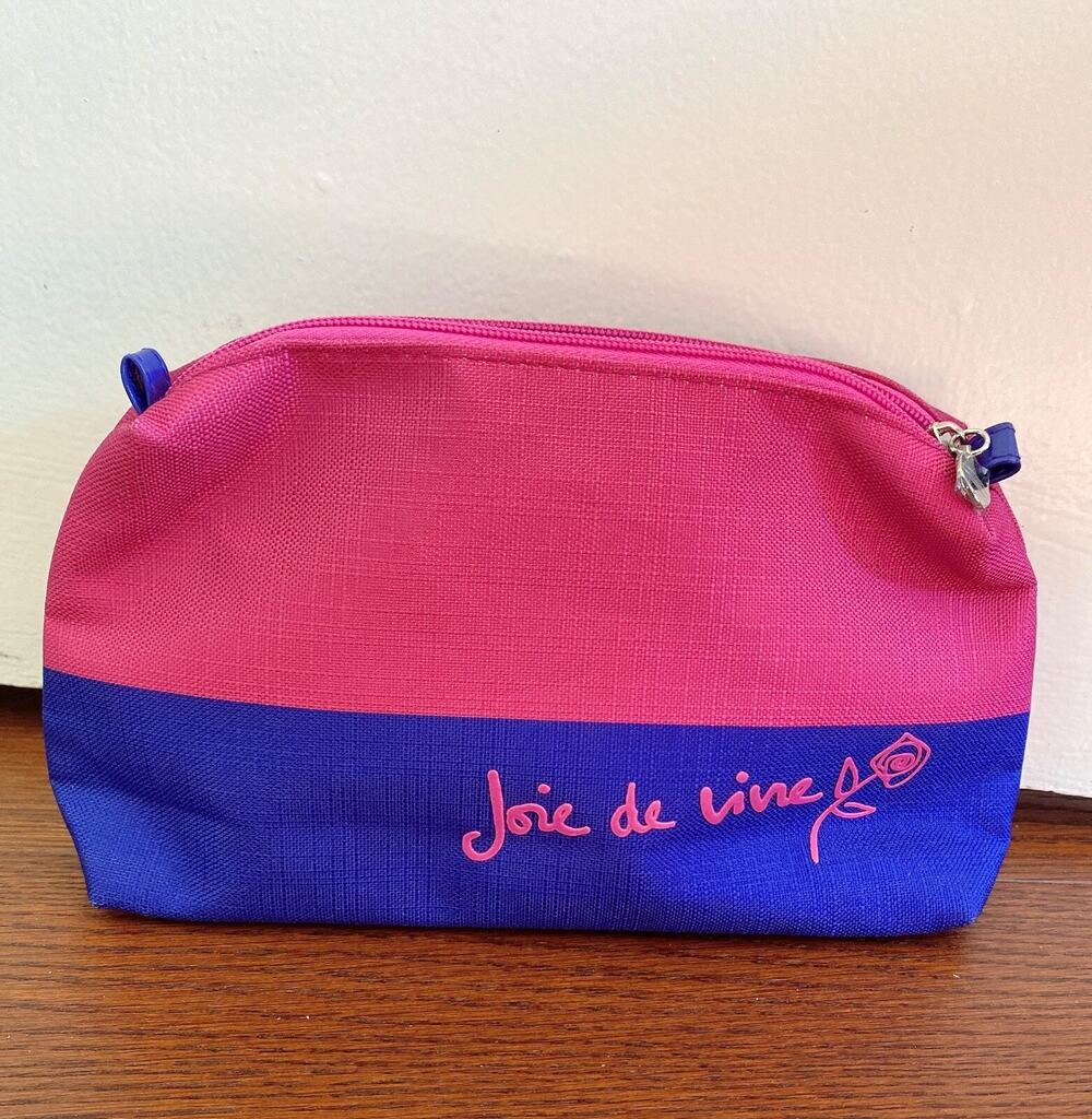 Estée Lauder Makeup Cosmetic Bag – Blue and Pink